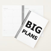 Planner Funny Gezegde Big Plans (Display)