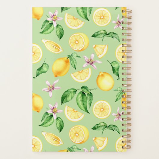 Planner - Gepersonaliseerde monogram naam BrightSt (Achterkant)