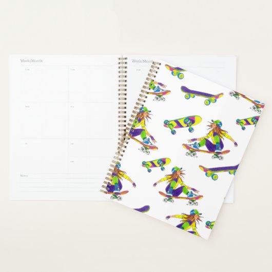 Planner Girl Skateboarder (Display)