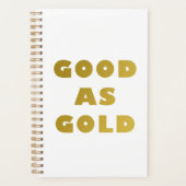 Planner Goed als Goud  (Voorkant)