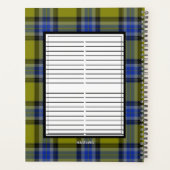 Planner - Groene en blauwe Gloed HAMbWG (Achterkant)