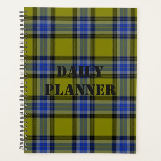 Planner - Groene en blauwe Gloed HAMbWG (Voorkant)