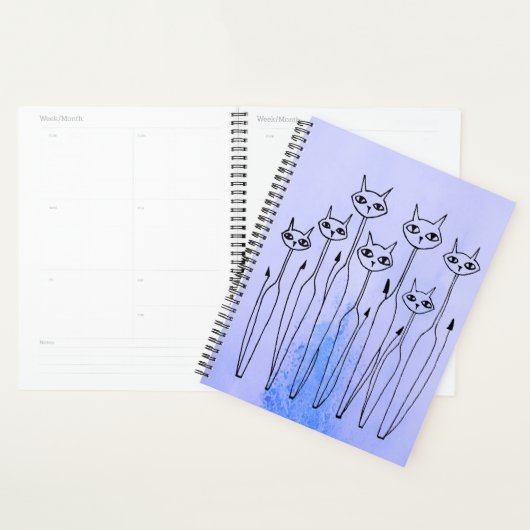 Planner (Handgetekende katten) (Display)