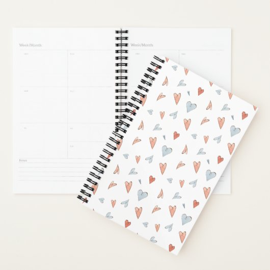 Planner - Hearts Pattern (Display)