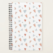 Planner - Hearts Pattern (Voorkant)
