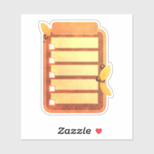 Planner Herfst Sticker te doen Lijst Scrapbook