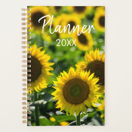 Planner - Het Zonnebloemveld (Voorkant)