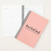 Planner | Inspirerende quote Roze Organizer Cadeau (Display)
