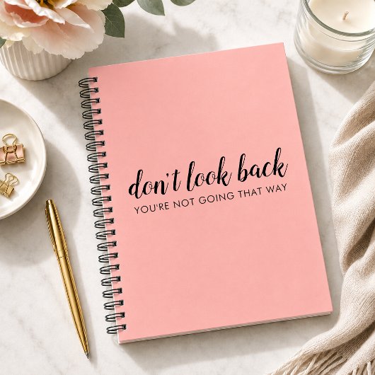 Planner | Inspirerende quote Roze Organizer Cadeau