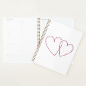 Planner Interlocking Harten Notebook (Display)