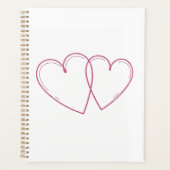 Planner Interlocking Harten Notebook (Voorkant)