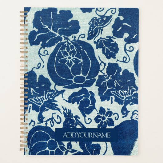 PLANNER : JAPANESE WOODBLOCK PRINT (Voorkant)
