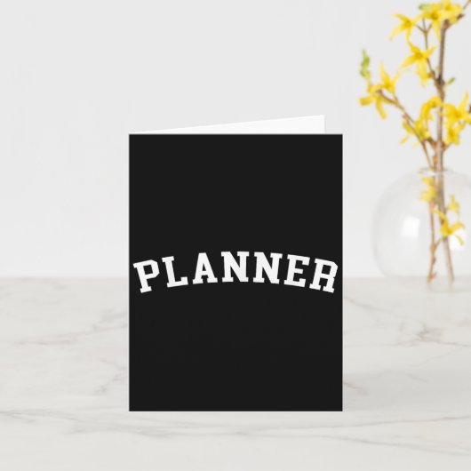 Planner  kaart (Gele Bloem)