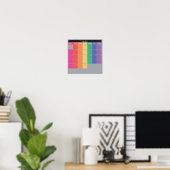 Planner kalender mei 2023 kleur dagen poster (Thuiskantoor)