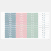 Planner-labels uitvoeren labels (Vel)