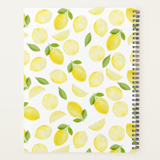 Planner Lemons (Achterkant)