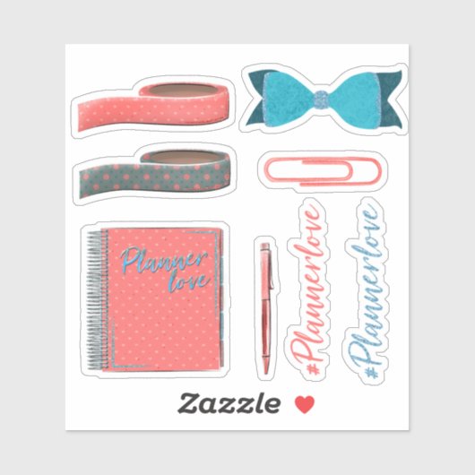 Planner love volume 2, sticker set (Vel)