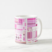 Planner Lovers Cutesy Stickers Koffiemok (Voorkant rechts)