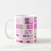 Planner Lovers Cutesy Stickers Koffiemok (Links)
