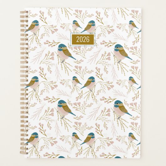 Planner Meesjes Roze Goud 2026 (Voorkant)