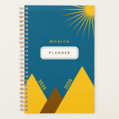 Planner met aangepaste naam en jaar (Voorkant)
