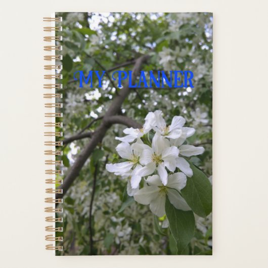 Planner met appelbloesems (Voorkant)