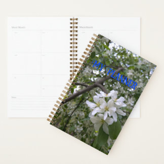 Planner met appelbloesems