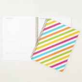 Planner met diagonale strepen in levendige kleuren (Display)
