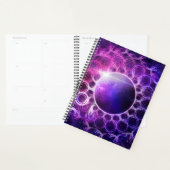 Planner met een Violet Planet Deep Dream Mandala (Display)