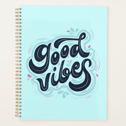 Planner met Goede Vibes (Voorkant)