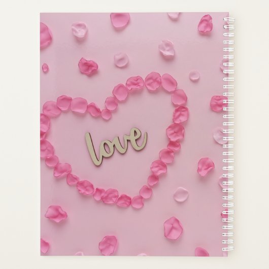 Planner met hart voor meisjes (Achterkant)