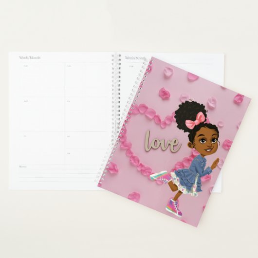 Planner met hart voor meisjes (Display)