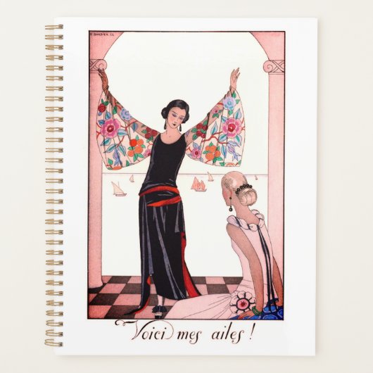 Planner met illustratie van George Barbier (Voorkant)