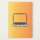 Planner met laptop logo (Achterkant)