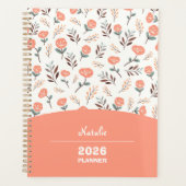 Planner met naam – Red Poppies Design (Voorkant)