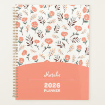 Planner met naam – Red Poppies Design