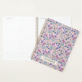 Planner met patroon van wilde bloemen (Display)
