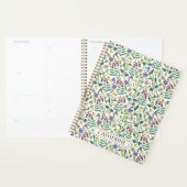 Planner met patroon van wilde bloemen (Display)