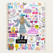 PLANNER MET POSITIEVE AFFIRMATIES (Voorkant)