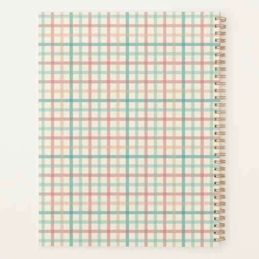 Planner met retro-instellingen (Achterkant)