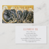 Planner met twee kanten visitekaartje (Voorkant / Achterkant)