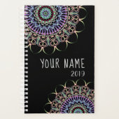  Planner met verzadigde Mandala (Voorkant)