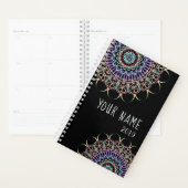 Planner met verzadigde Mandala (Display)