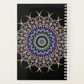 Planner met verzadigde Mandala (Achterkant)