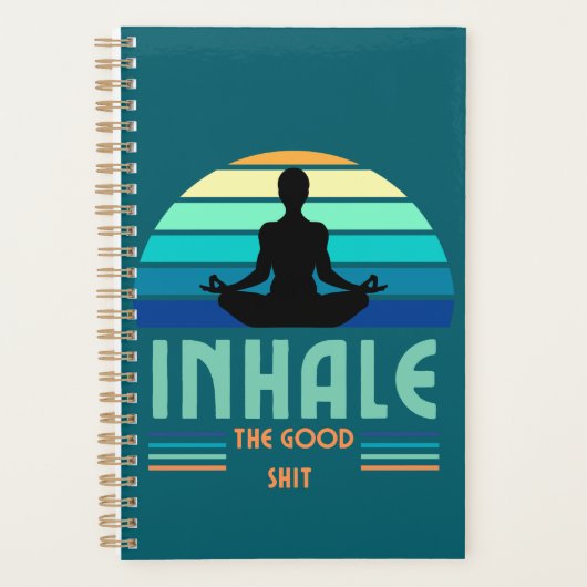Planner met yoga design (Voorkant)