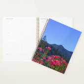 Planner Mt Tamalpais met roze bloemen (Display)
