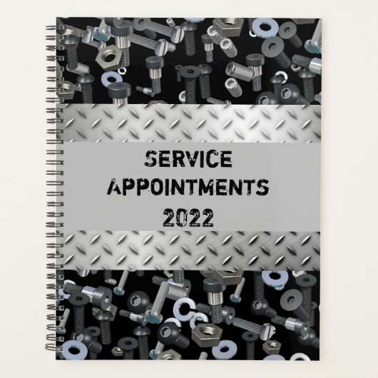 Planner - Noten en bouten (Voorkant)