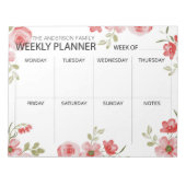 Planner notitieblok waterverf Florence (Voorkant)