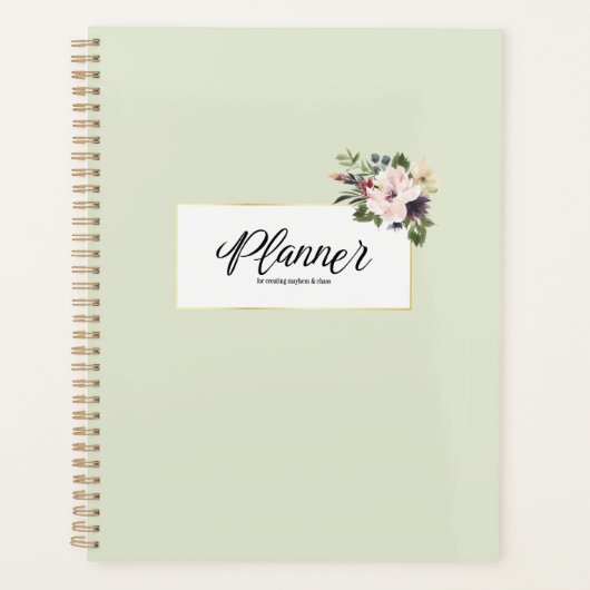 Planner of Mayhem (Voorkant)