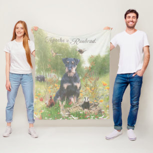 Planner Onderzetter voor buitenkant Pillow Square Fleece Deken